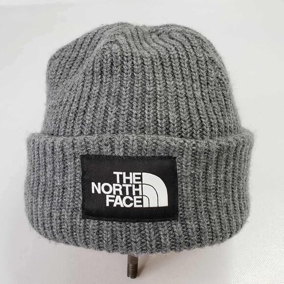 The North Face Beanie Hat Cap Men’s Gray One Size Outdoor Winter - Picture 1 of 9